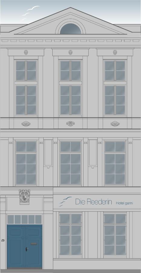 Hotel Die Reederin リューベック エクステリア 写真